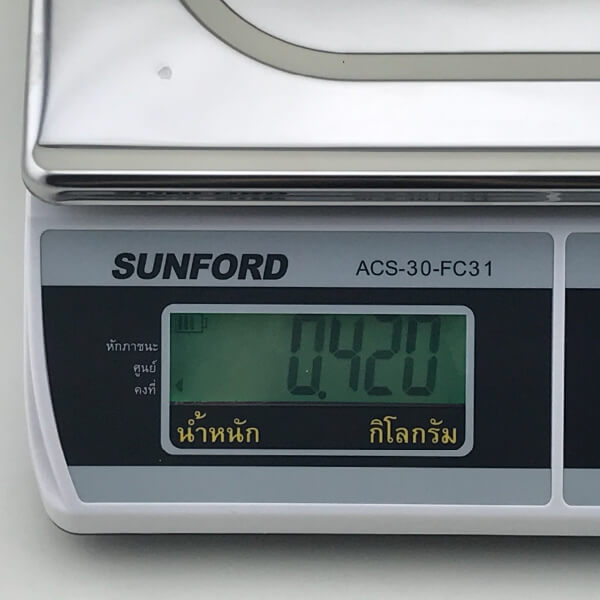 เครื่องชั่งน้ำหนัก SUNFORD ACS-30-FC31